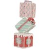 Decoración de regalos apilados Clayre & Eef 6PR5848 14x16x36 cm