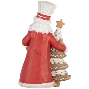 Clayre & Eef 6PR5849 Decoración Papá Noel 15x11x25 cm