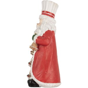 Clayre & Eef 6PR5849 Decoración Papá Noel 15x11x25 cm