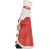Clayre & Eef 6PR5849 Decoración Papá Noel 15x11x25 cm