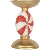 Candelabro Clayre & Eef 6PR5851 con LED Ø 10x16 cm Dorado Blanco