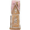 Casa decorativa con LED Clayre & Eef 6PR5857 21x8x20 cm Marrón Rosa
