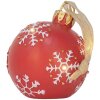 Clayre & Eef 6PR5858 Adorno para Navidad con LED Ø 12x14 cm