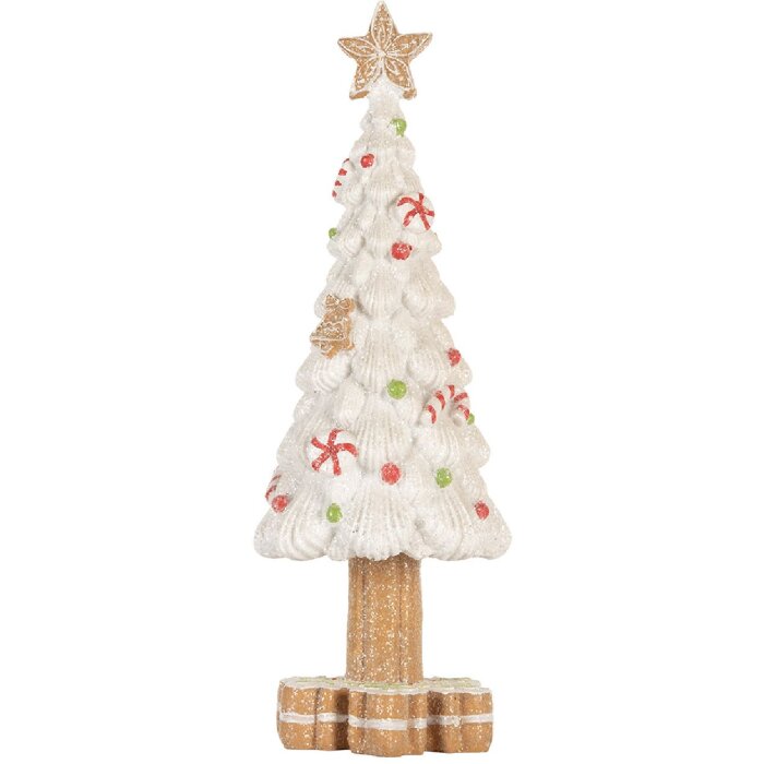 Decoración de Navidad Árbol de Navidad Ø 12x33 cm Clayre & Eef 6PR5860