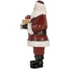 Clayre & Eef 6PR5862 Decoración Papá Noel con Tarta 10x10x21 cm