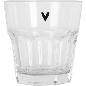 Vaso de beber Clayre & Eef BHSGL0011 Ø 8x8 cm...
