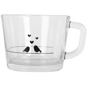 Vaso para té Clayre & Eef LBSGL0012 13x10x9 cm...