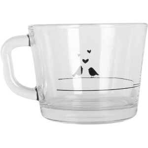 Vaso para té Clayre & Eef LBSGL0012 13x10x9 cm 350 ml