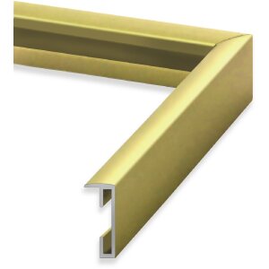 Marco de fotos de aluminio FramesFactory 62x93 cm dorado