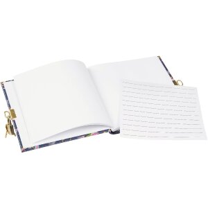 Goldbuch Diario Aves Tropicales Azul 16x16 cm