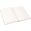 Goldbuch Cuaderno Tropical Leaves rosa 15x22 cm