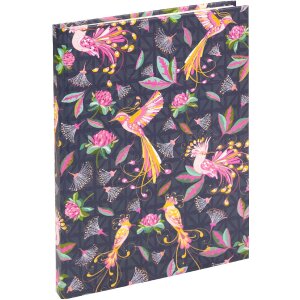 Cuaderno Tropical Birds Blue Goldbuch 15x22 cm