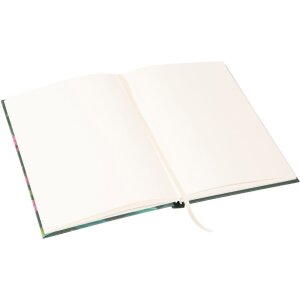 Cuaderno Goldbuch Hojas Tropicales verde 15x22 cm
