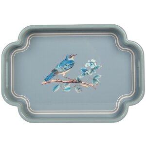 Clayre & Eef 6H2459 Bandeja Decorativa (Set de 2) 46x30x5 / 35x24x5 cm