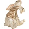 Clayre & Eef 6PR5485 Decoración Conejo 6x5x7 cm Beige y Marrón