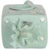 Clayre & Eef 6PR5778BL Candelabro 14x6x4 cm Azul y Blanco