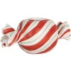 Clayre & Eef 6PR5778R Candelabro 14x7x6 cm Rojo Blanco