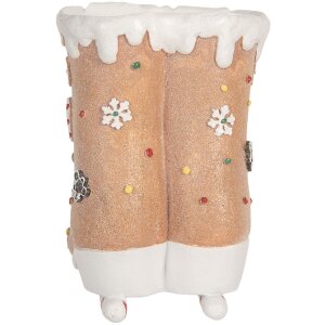Clayre & Eef 6PR5780 Decoración Patines 19x14x20 cm