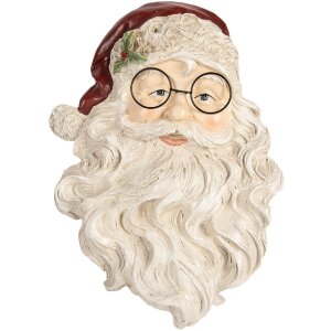 Clayre & Eef 6PR5781 Adorno de Pared Papá Noel...