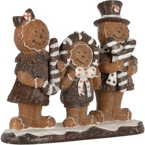 Clayre & Eef 6PR5855 Decoración Hombre de Jengibre 20x7x17 cm