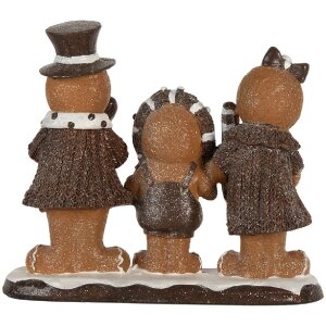 Clayre & Eef 6PR5855 Decoración Hombre de Jengibre 20x7x17 cm