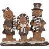 Clayre & Eef 6PR5855 Decoración Hombre de Jengibre 20x7x17 cm