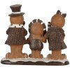 Clayre & Eef 6PR5855 Decoración Hombre de Jengibre 20x7x17 cm