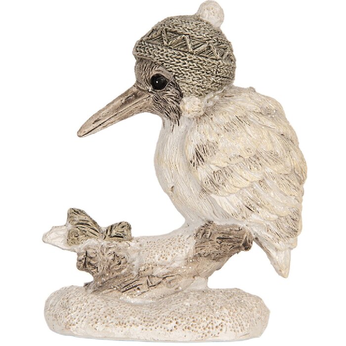 Clayre & Eef 6PR5926 Decoración Pájaro 7x6x8 cm
