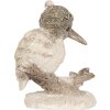 Clayre & Eef 6PR5926 Decoración Pájaro 7x6x8 cm
