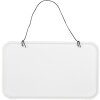 Clayre & Eef 6Y5689 Cartel de Texto 20x1x12 cm Blanco