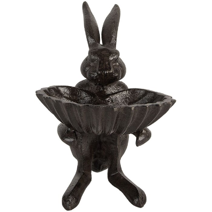 Clayre & Eef 6Y5740 Comedero para Pájaros 16x13x17 cm