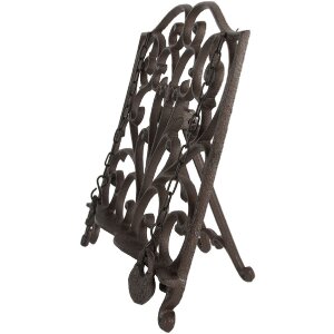 Clayre & Eef 6Y5751 Soporte para libros 27x5x27 cm de...