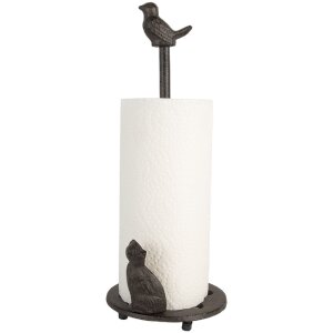 Clayre & Eef 6Y5754 Portarrollos de cocina Ø 14x36 cm