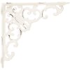 Rejilla decorativa Clayre & Eef 6Y5759 4x21x21 cm Blanco