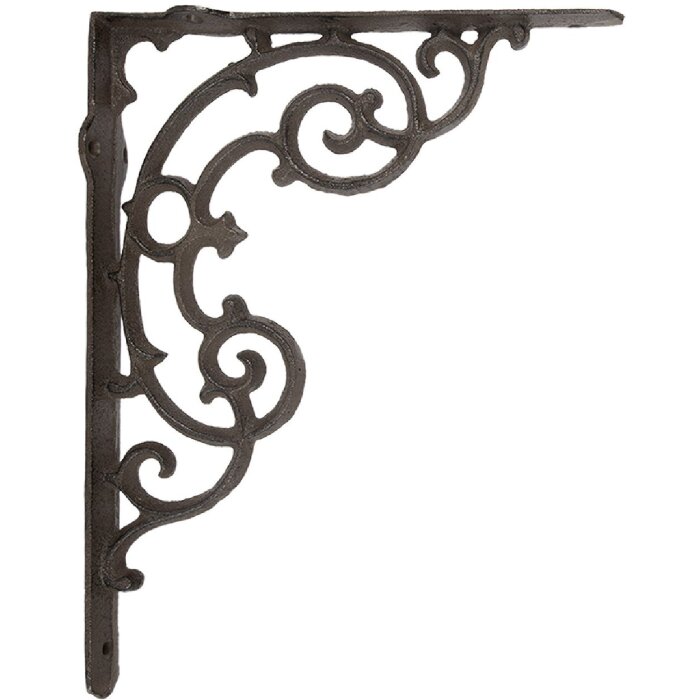 Rejilla decorativa Clayre & Eef 6Y5760 4x29x22 cm Marrón