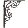 Rejilla decorativa Clayre & Eef 6Y5760 4x29x22 cm Marrón