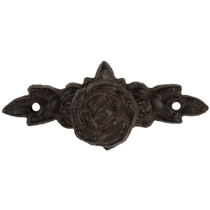 Clayre & Eef 6Y5765 Manija 10x4x3 cm de Hierro Manija para Puerta