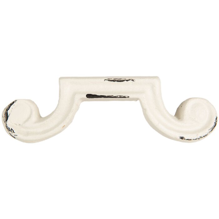 Clayre & Eef 6Y5766 Manija 12x4x3 cm Blanco