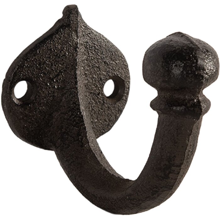 Gancho de pared Clayre & Eef 6Y5767 4x7x6 cm Marrón