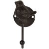 Clayre & Eef 6Y5770 Gancho de Pared 5x9x10 cm Marrón
