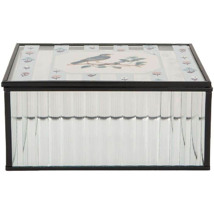 Caja de metal Clayre & Eef 6Y5949 18x14x8 cm
