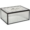 Caja de metal Clayre & Eef 6Y5949 18x14x8 cm