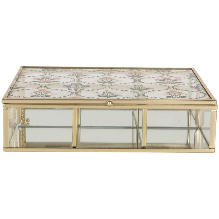 Caja de metal Clayre & Eef 6Y5952 20x16x5 cm