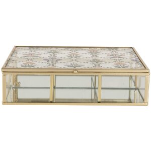 Caja de metal Clayre & Eef 6Y5952 20x16x5 cm