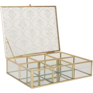Caja de metal Clayre & Eef 6Y5952 20x16x5 cm