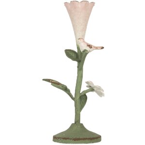 Candelabro Clayre & Eef 6Y5953 12x12x26 cm Verde Rosa
