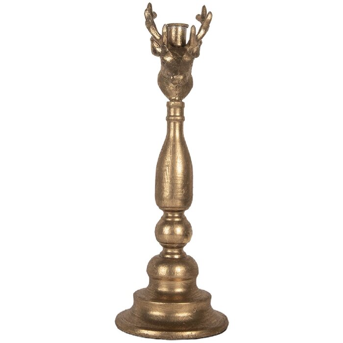Candelabro Clayre & Eef 6Y5955 Ø 14x40 cm Dorado