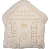 Cojín relleno Clayre & Eef KG035.008 45x40x10 cm Blanco-Beige