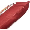 Funda de cojín Clayre & Eef KT021.429 45x45 cm Rojo-Marrón