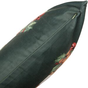 Funda de cojín Clayre & Eef KT021.430 45x45 cm Verde Marrón